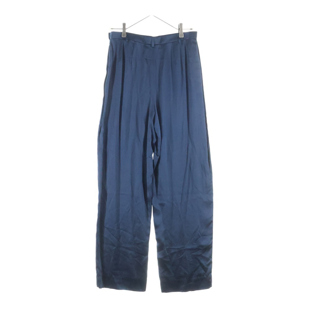 GIORGIO ARMANI(ジョルジオアルマーニ) シルク ロングタッグパンツ ダークネイビー レディース 66 83612 8177 10