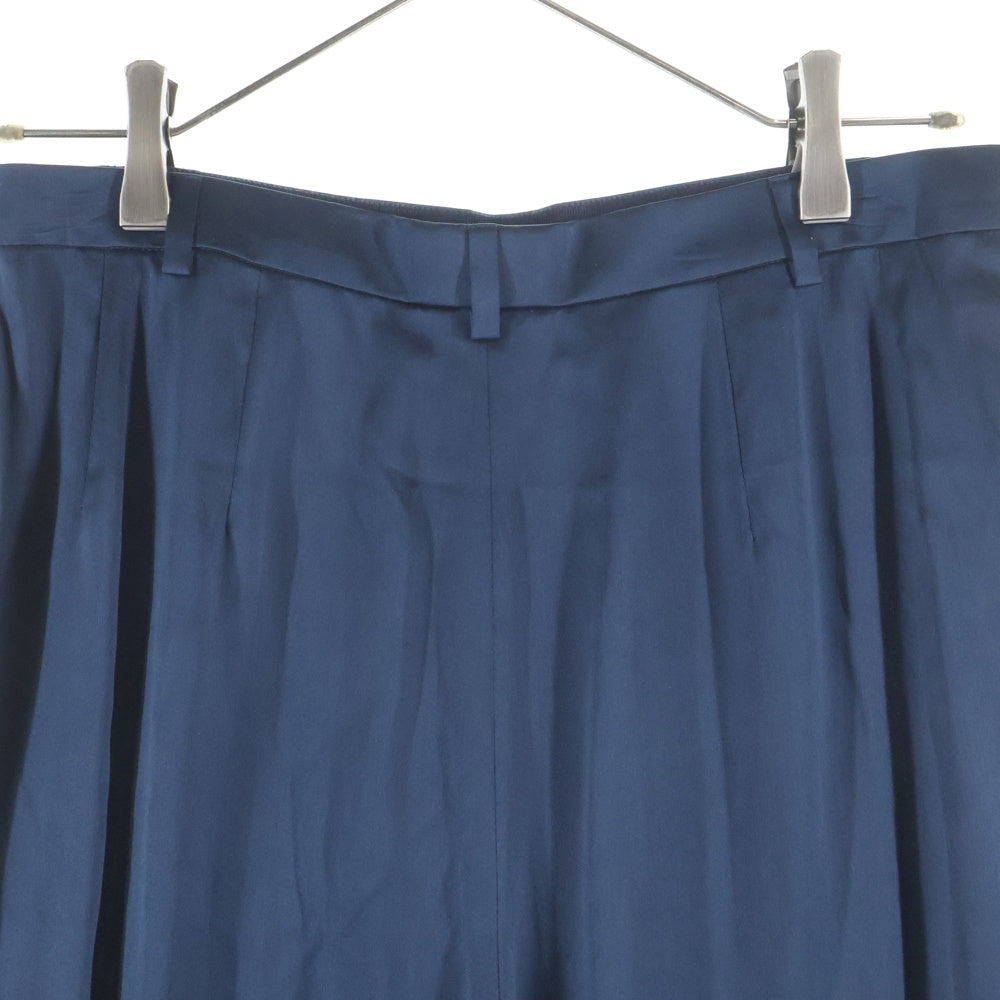 GIORGIO ARMANI(ジョルジオアルマーニ) シルク ロングタッグパンツ ダークネイビー レディース 66 83612 8177 10