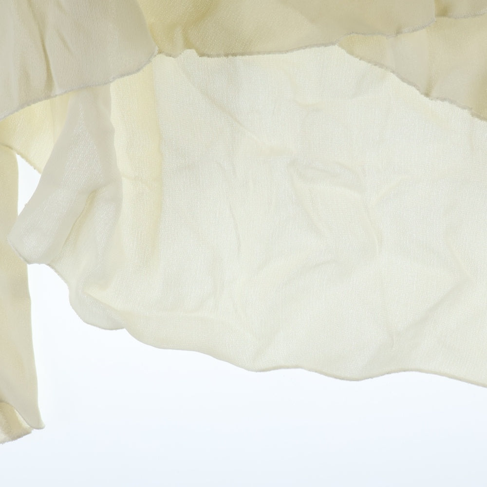 EMPORIO ARMANI(エンポリオアルマーニ) キャミソール付き カットオフ 長袖シャツ ベージュ レディース G2C0600