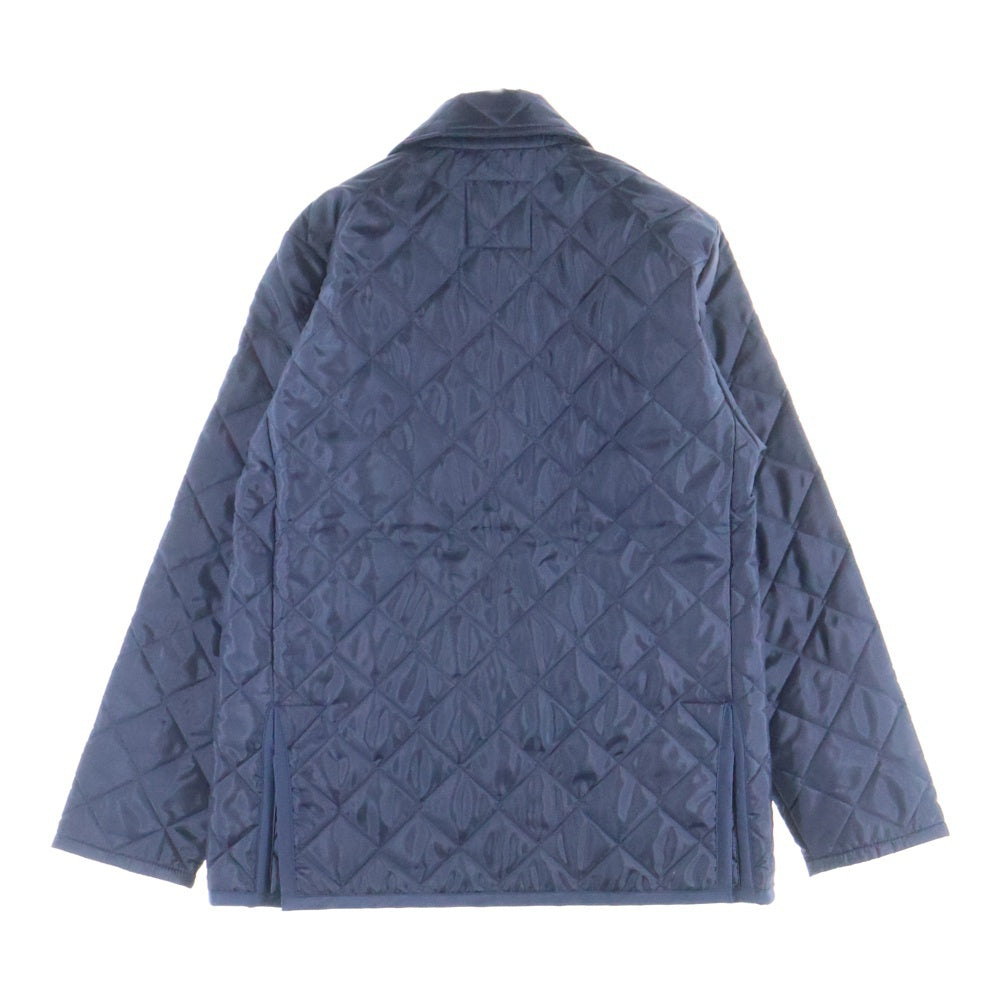 COMME DES GARCONS GIRL(コムデギャルソンガール) 24AW AD2024 ×LAVENHAM ラベンハム キルティングジャケット レディース ネイビー NN-J521