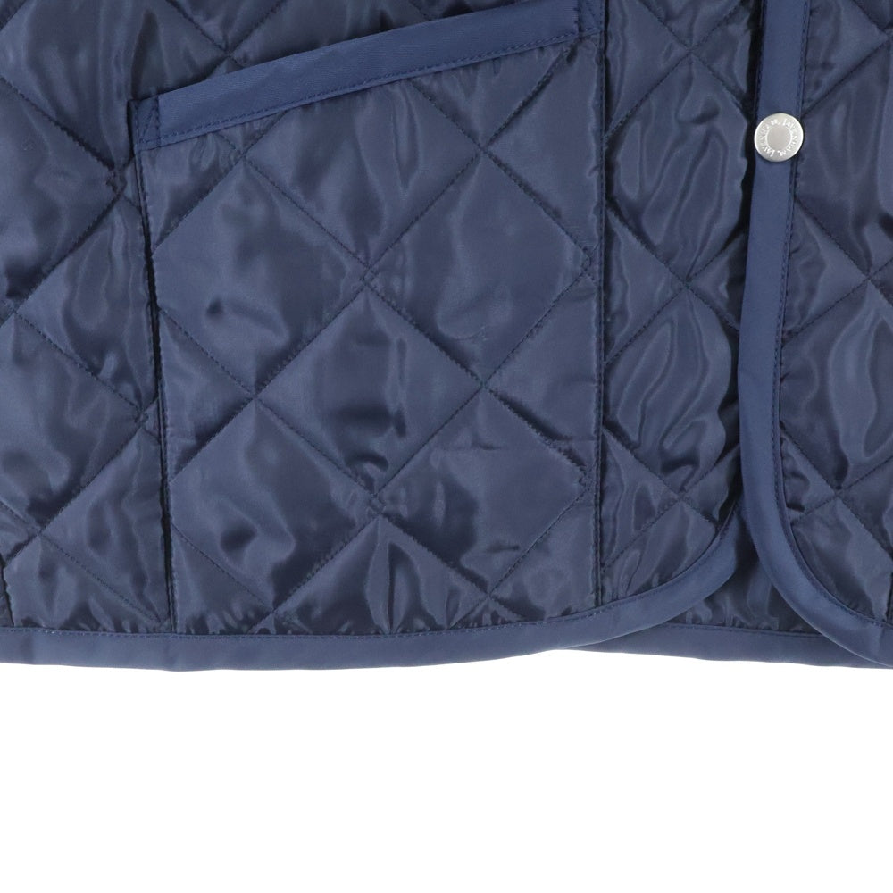 COMME DES GARCONS GIRL(コムデギャルソンガール) 24AW AD2024 ×LAVENHAM ラベンハム キルティングジャケット レディース ネイビー NN-J521