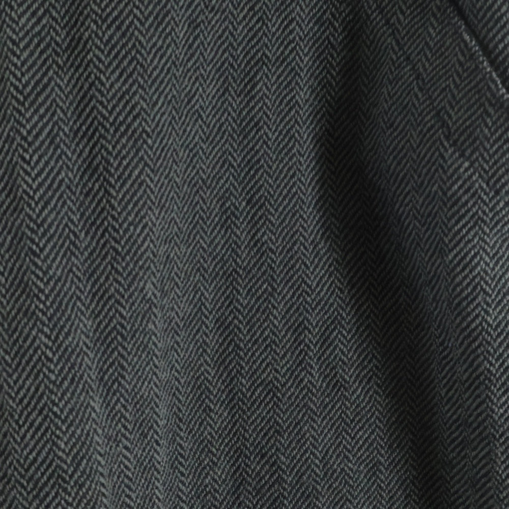 COMME des GARCONS HOMME DEUX(コムデギャルソン オムドゥ) 23AW AD2023 イージーヘリンボーンパンツ スラックス グレー DL-P033