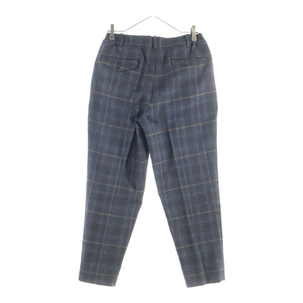COMME des GARCONS HOMME DEUX(コムデギャルソン オムドゥ) 20AW AD2020 チェック柄 イージーウールスラックスパンツ グレー DF-P037
