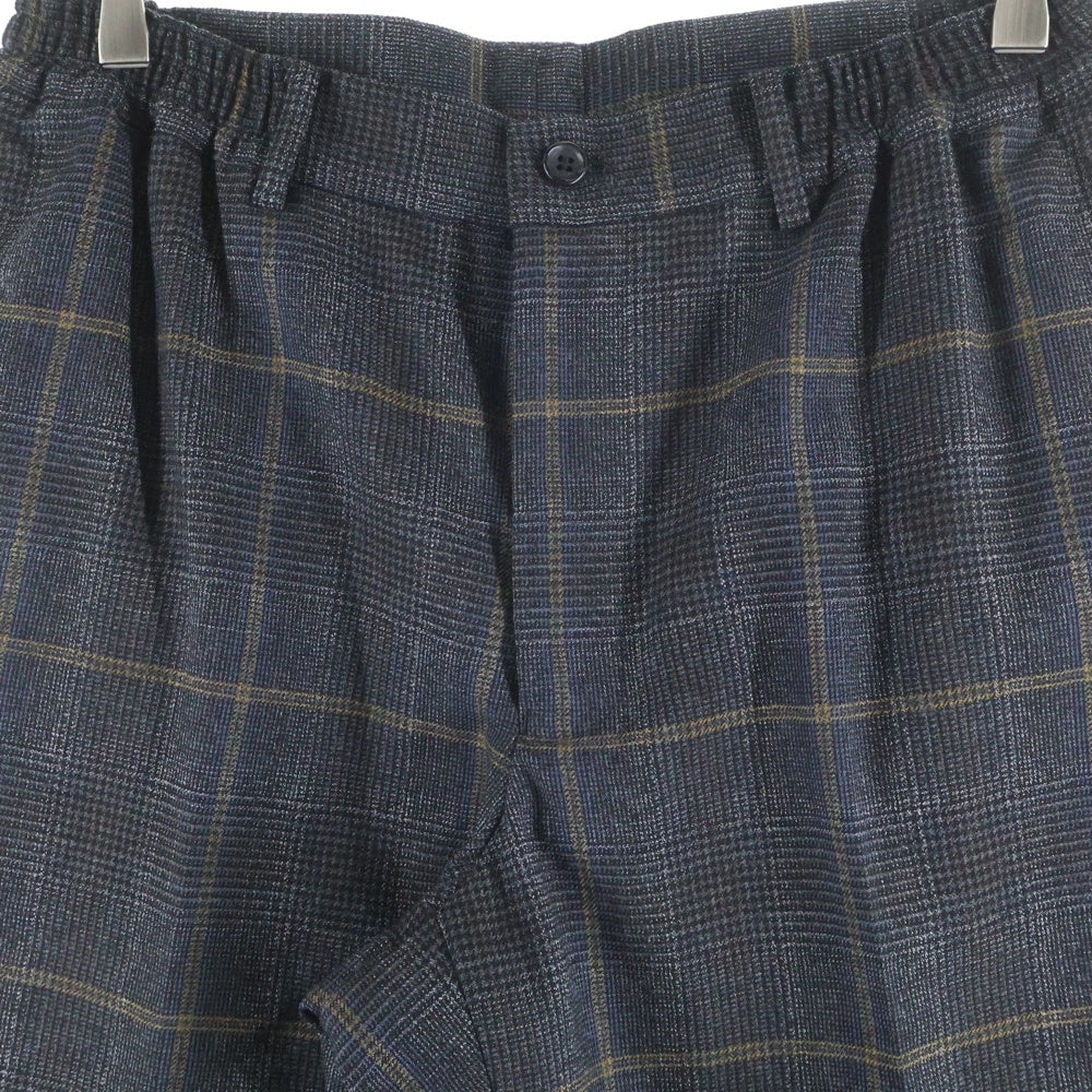 COMME des GARCONS HOMME DEUX(コムデギャルソン オムドゥ) 20AW AD2020 チェック柄 イージーウールスラックスパンツ グレー DF-P037
