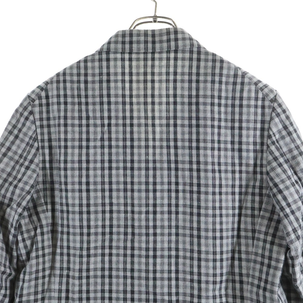 COMME des GARCONS HOMME DEUX(コムデギャルソン オムドゥ) 19SS AD2018 チェック 4B テーラードジャケット グレー DC-J057