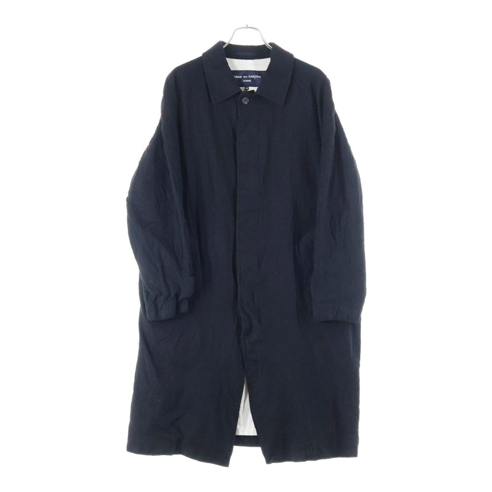 【yutta】23AW BLACK コムデギャルソン オーバーサイズコート COMME des GARCONS HOMME(コムデギャルソンオム) 23AW AD2023 ウール縮