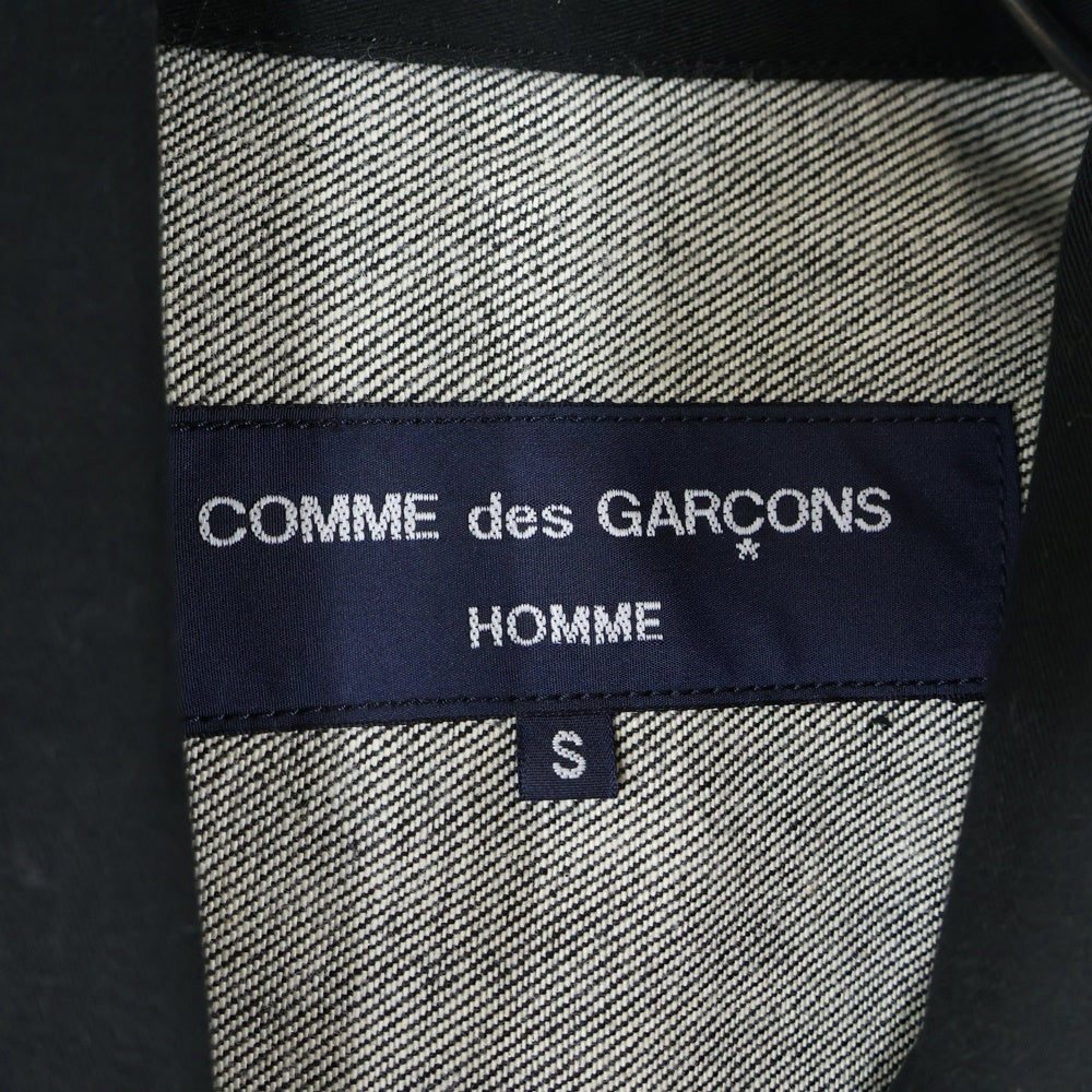 COMME des GARCONS HOMME(コムデギャルソンオム) 23AW AD2023 パッチワーク ワーク ジャケット ブラック/レッド HL-J020