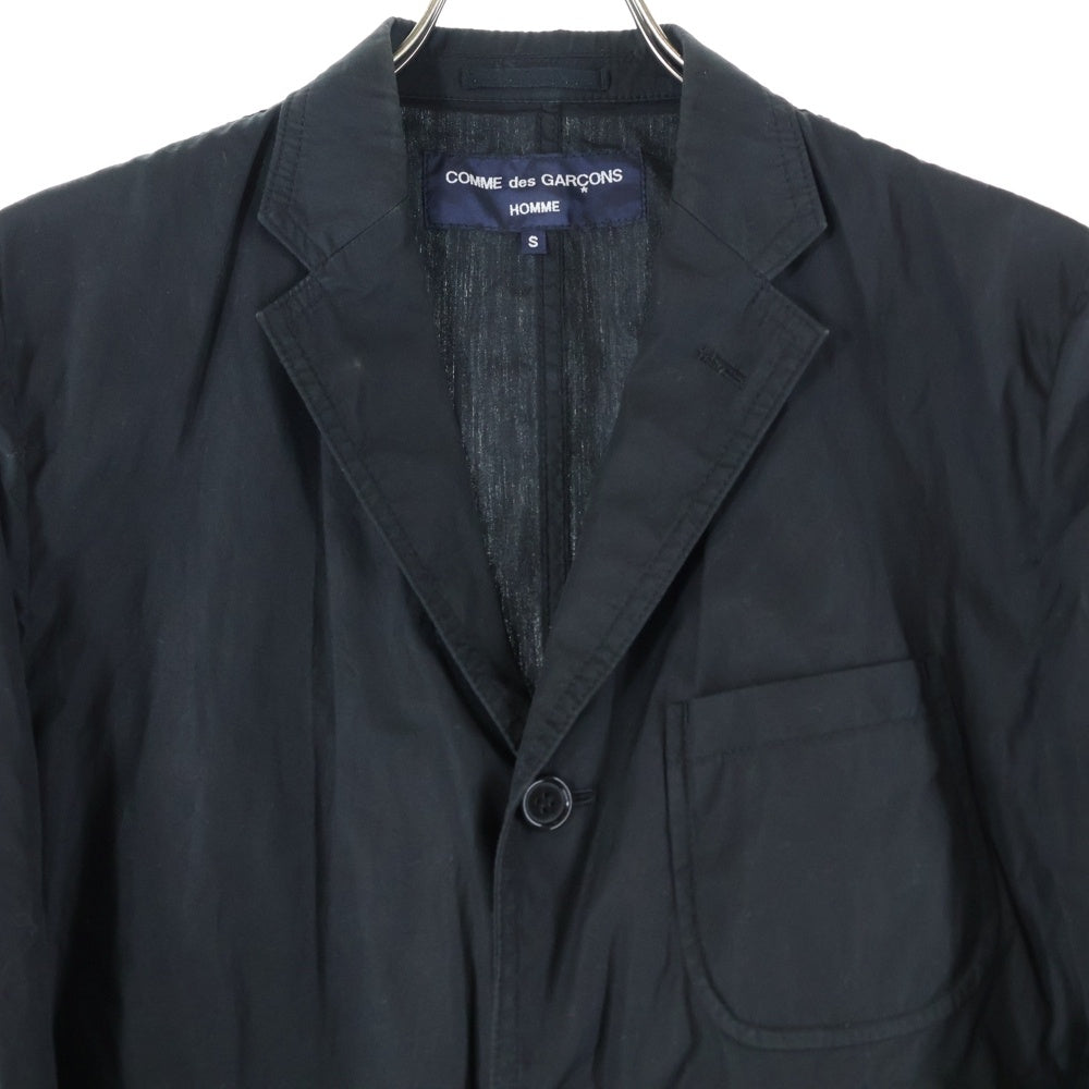 COMME des GARCONS HOMME(コムデギャルソンオム) AD2018 3B テーラードジャケット ブラック HA‐J102