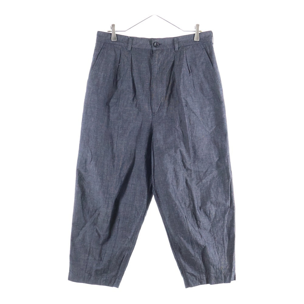 COMME des GARCONS HOMME(コムデギャルソンオム) 20SS AD2019 セットアップ スーツ リネン混 3B テーラードジャケット 2タック テーパードパンツ グレー HE-J025/HE-P030