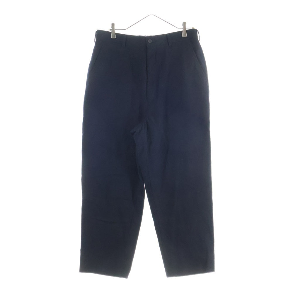 COMME des GARCONS HOMME(コムデギャルソンオム) 22AW AD2022 ウール テーパードパンツ ネイビー HJ-P020