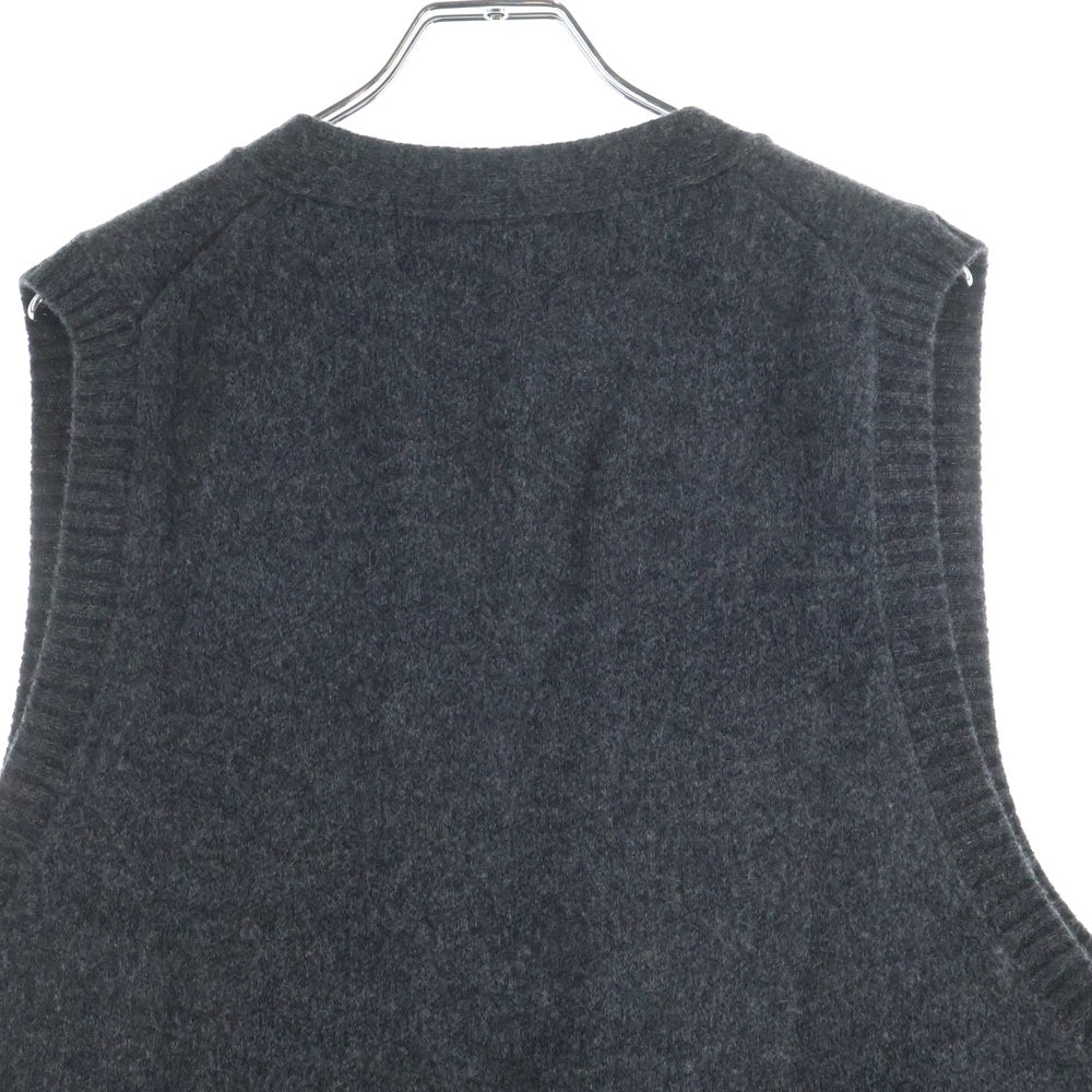 COMME des GARCONS HOMME(コムデギャルソンオム) 24AW AD2024 ウール カーゴ ベスト グレー HN-N005