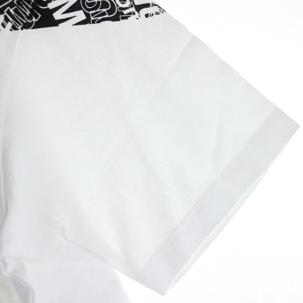 COMME des GARCONS HOMME(コムデギャルソンオム) 23SS AD2022 フット ロゴ 半袖カットソー Tシャツ ホワイト HK-T024