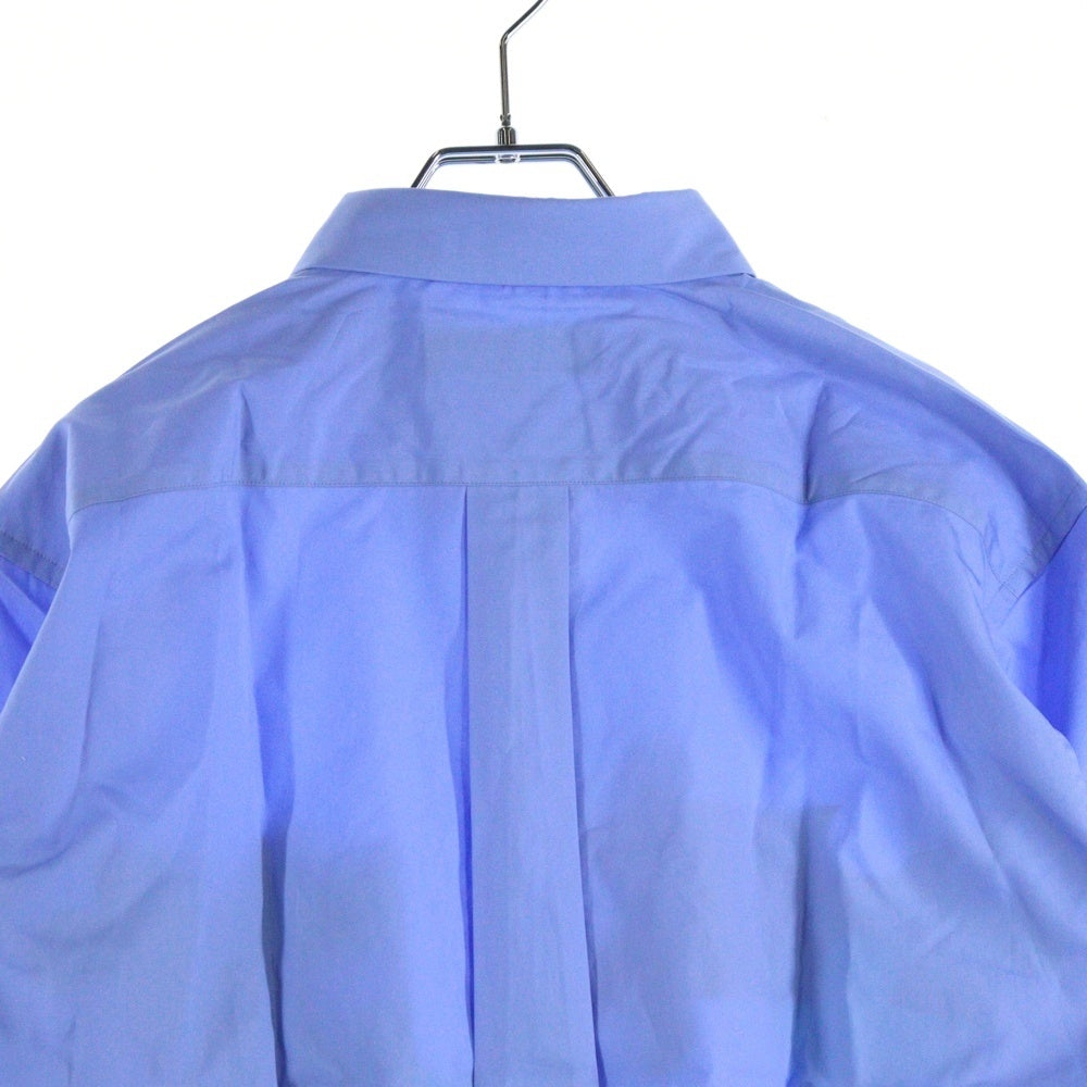 COMME des GARCONS HOMME DEUX(コムデギャルソン オムドゥ) 24SS AD2023 パズル プリント 長袖 シャツ ブルー DM‐B041