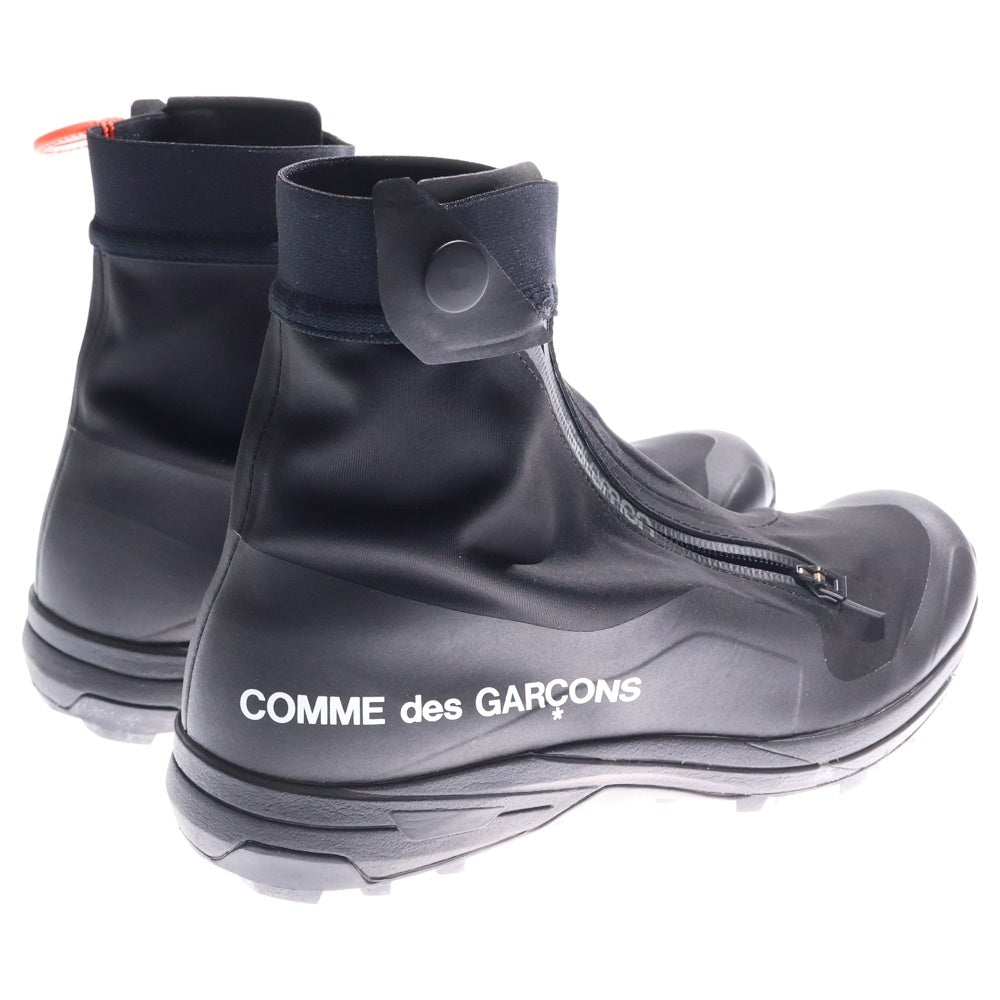 SALOMON(サロモン) ×COMME des GARCONS XA-ALPONE FOR CDG コムデギャルソン ハイカットスニーカー ブラック US8/25cm 416819