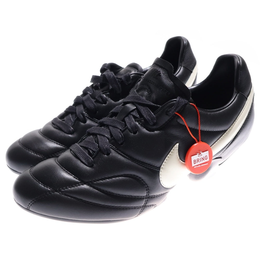 NIKE(ナイキ) ×COMME des GARCONS Women's Premier コムデギャルソン プレミア ヒール キルティングレザー スニーカー ブラック US8/25cm DJ8545-001