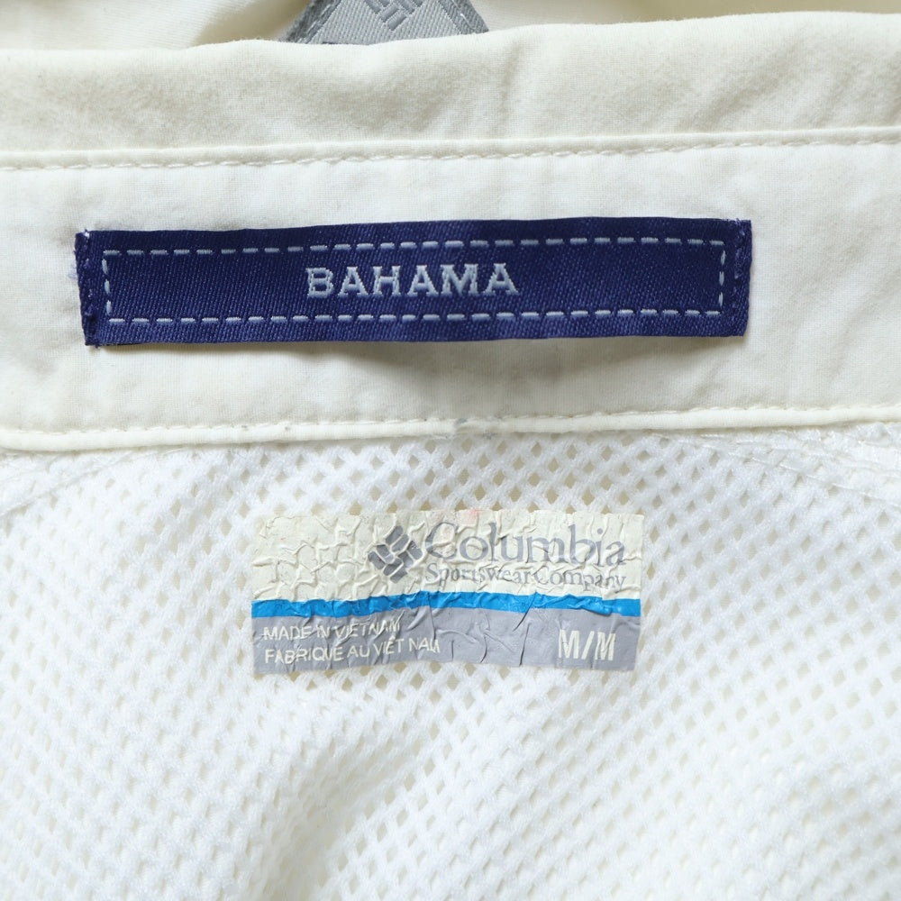 Columbia(コロンビア) BAHAMA ICON SS SHIRT バハマ アイコン 半袖フィッシングシャツ ホワイト 122 FM5202