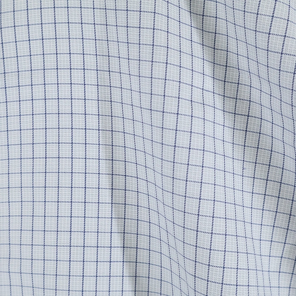 BROOKS BROTHERS(ブルックス ブラザーズ) チェック柄 コットン 長袖シャツ ホワイト/ネイビー