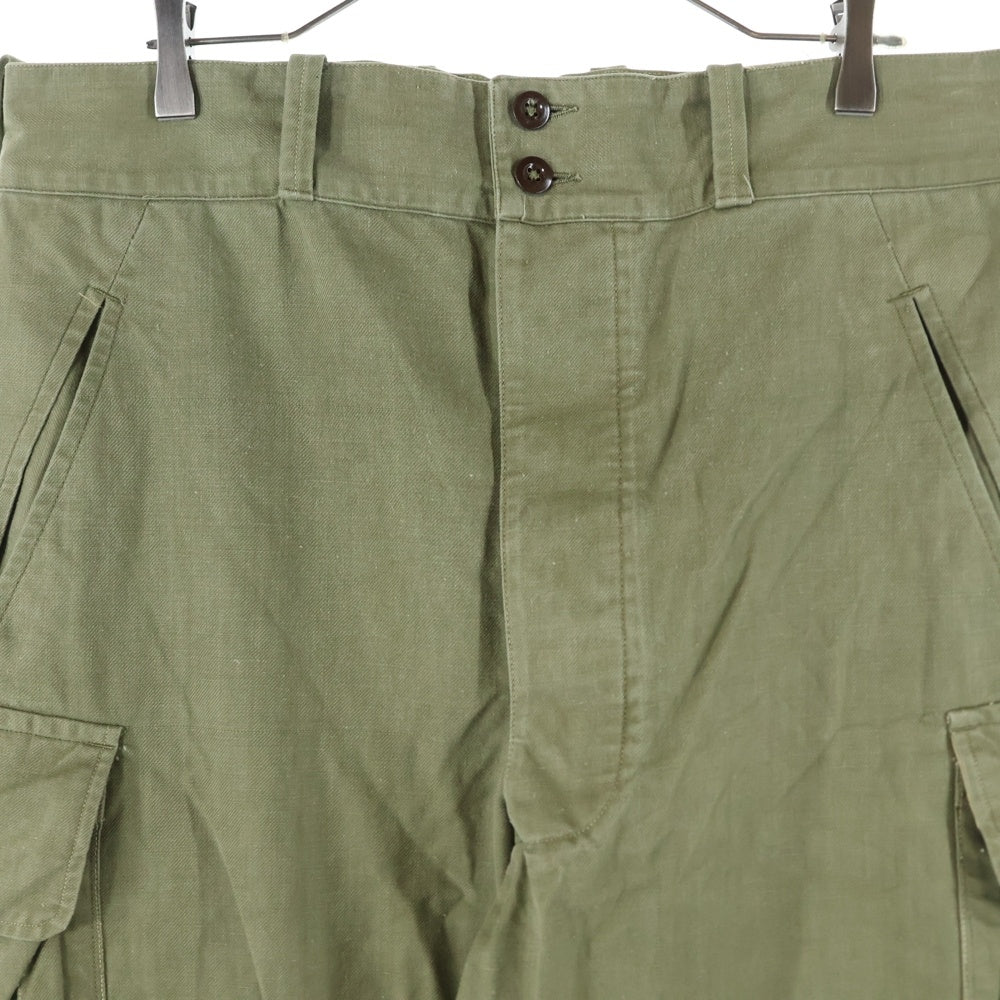 VINTAGE(ヴィンテージ) FRENCH ARMY M47 フレンチアーミー カーゴパンツ カーキ