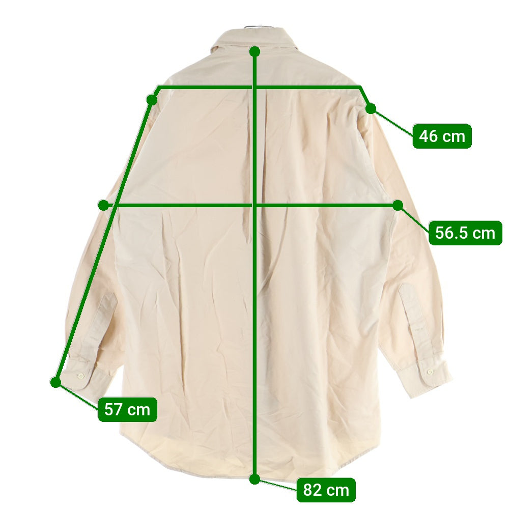 POLO RALPH LAUREN(ポロラルフローレン) VARMOUTH スモールポニー刺繍 コットン ボタンダウン 長袖シャツ ベージュ