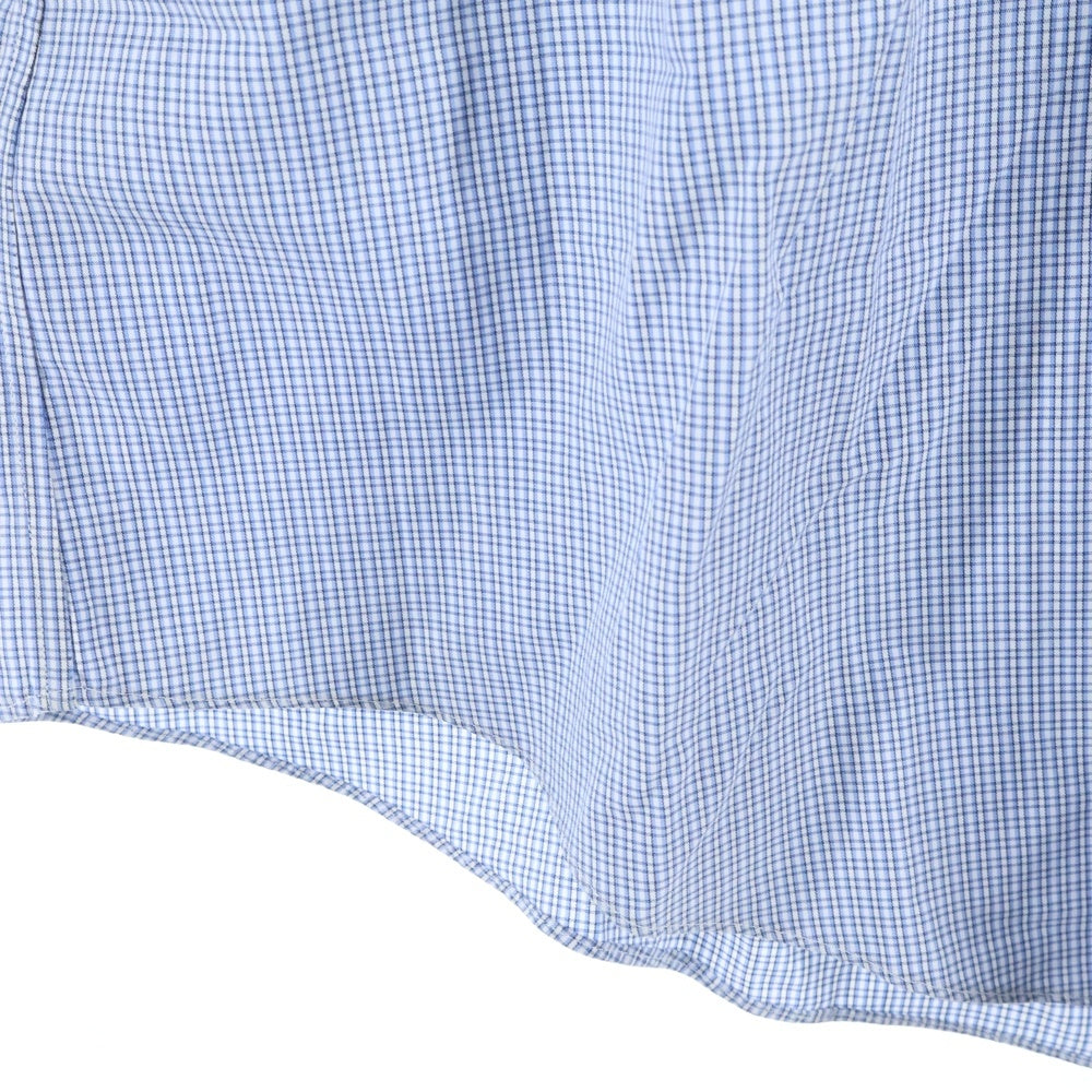 BROOKS BROTHERS(ブルックス ブラザーズ) REGENT チェック柄 ボタンダウン 長袖シャツ ブルー