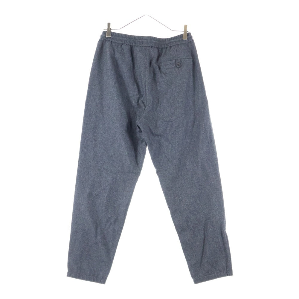 MONCLER(モンクレール) 20AW PANTALONE SPORTIVO ラバーロゴパッチ ウール イージーパンツ グレー F20912A73100 54233