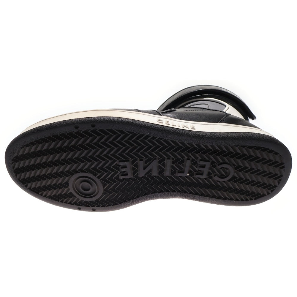 CELINE(セリーヌ) 22AW CT-05 HIGH TOP SNEAKER レザー ハイカットスニーカー グレー/ブラック/ホワイト 349263338C