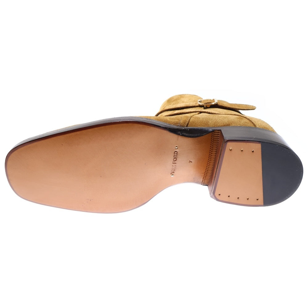 TOM FORD(トムフォード) ROCHESTER ロチェスター スエード ハイカットブーツ ブラウン J1274T LCL046