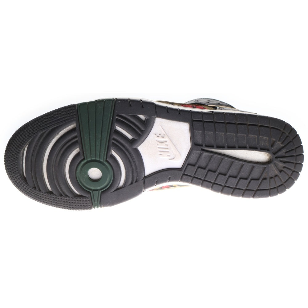 NIKE(ナイキ) DUNK CMFT PRM QS ダンク ハイ クラフト ハイカットスニーカーシューズ カモ ブラック/カーキ US9/27cm 716714-002