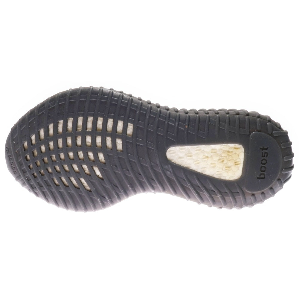 adidas(アディダス) YEEZY 350V2 CMPCT SLATE CARBON イージーブースト350V2 コンパクト スレートカーボン ローカットスニーカー ブラック/オレンジ US9.5/27.5cm HQ6319