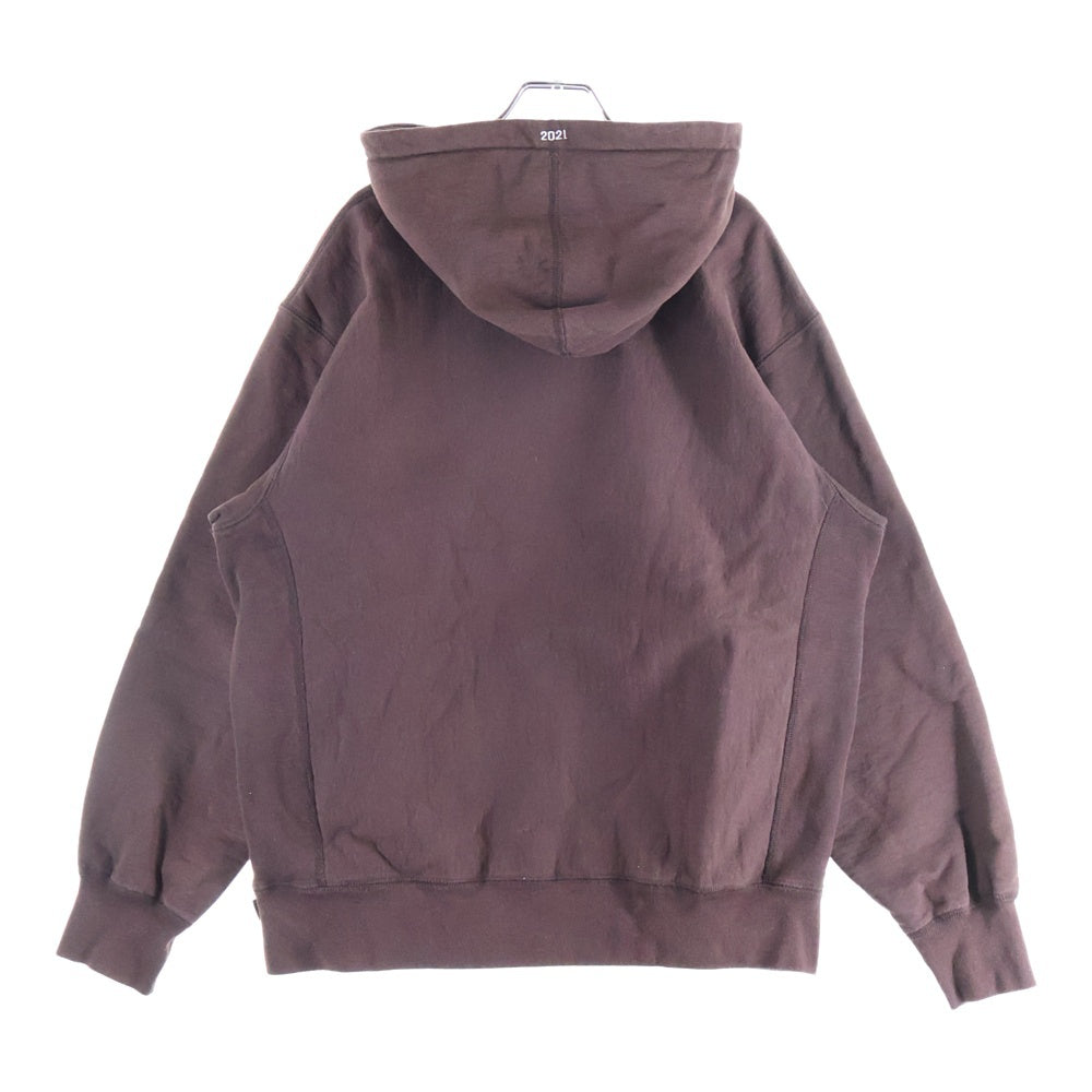 SUPREME(シュプリーム) 21AW Box Logo Hooded Sweatshirt ボックスロゴフーデッドスウェットパーカー ブラウン