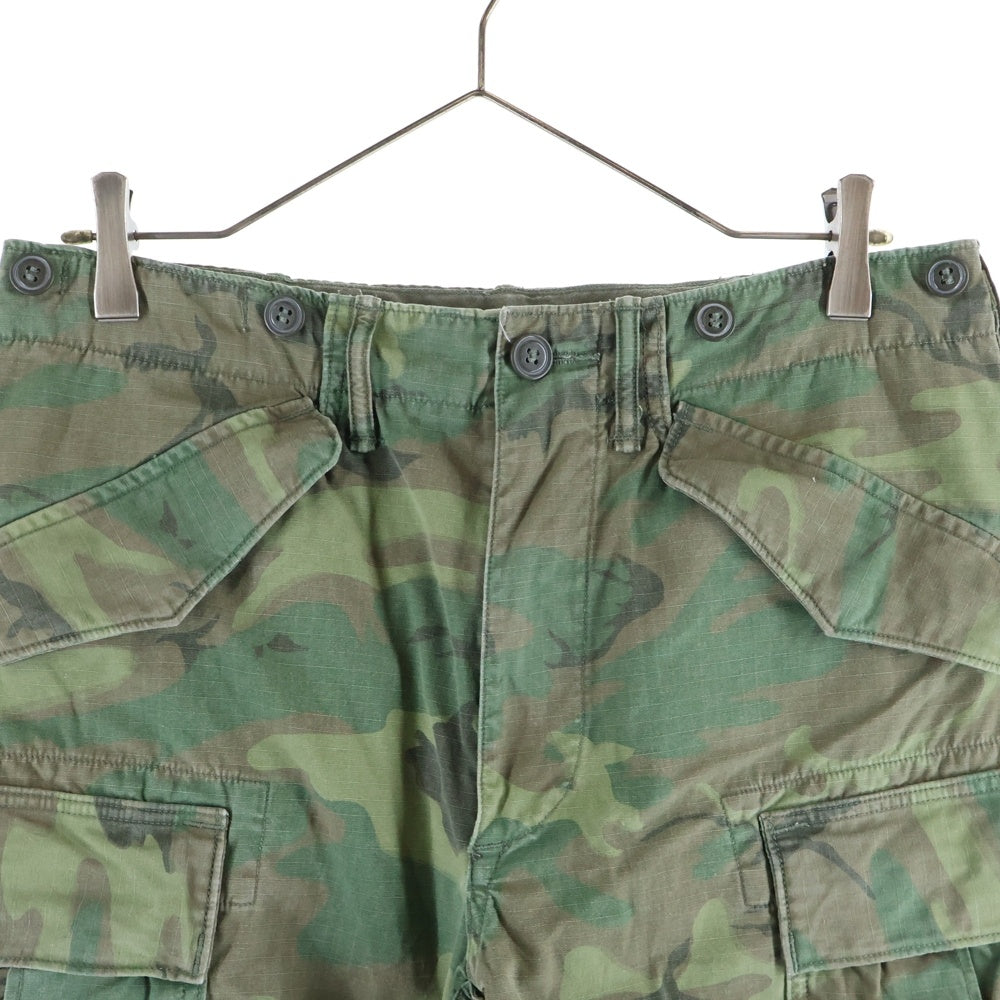 RRL(ダブルアールエル) ジップフライ マルチポケット カモ柄 ミリタリーカーゴパンツ マルチ 782726011001