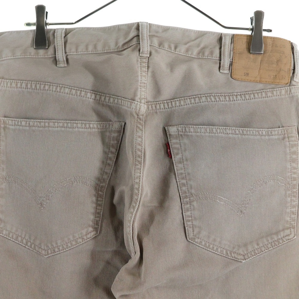 Levi's VINTAGE CLOTHING(リーバイス ビンテージ クロージング) 519 BEDFORD CORD PANTS ベッドフォード ピケ コーデュロイパンツ グレー PC9-51860-0001
