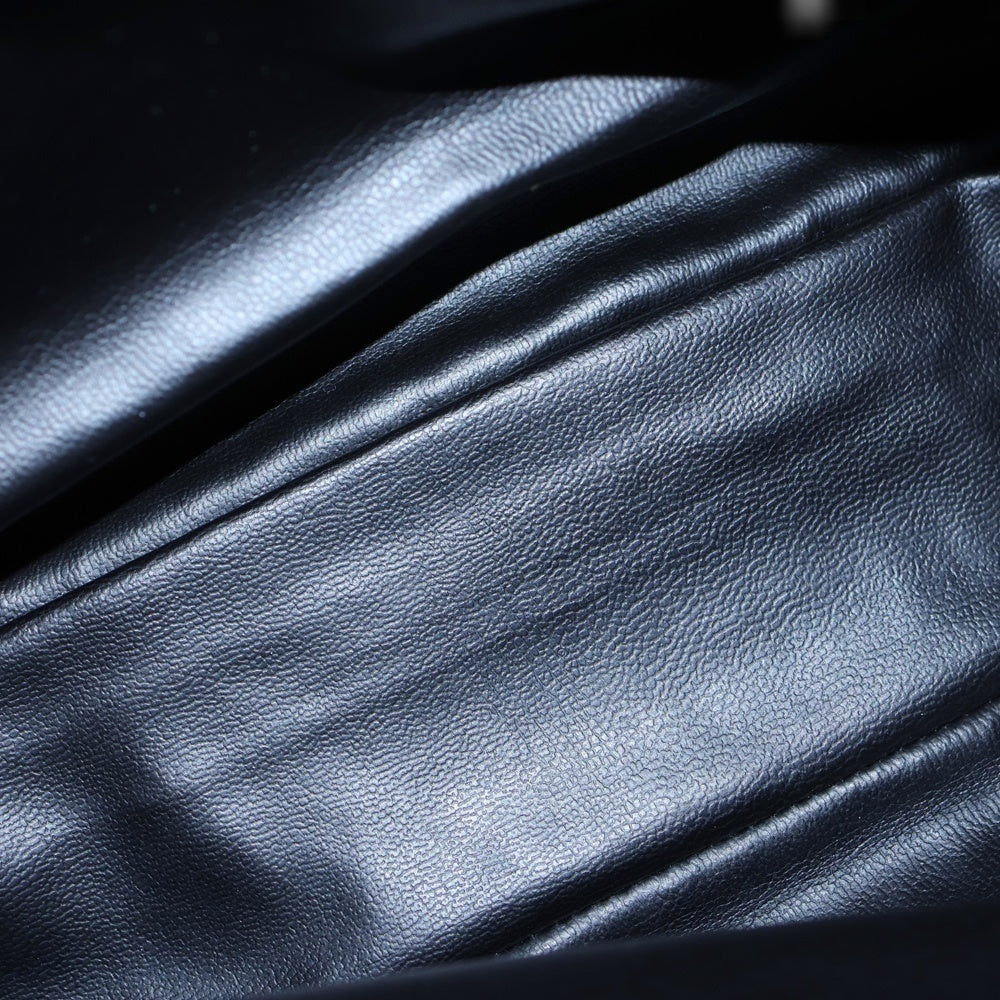 BALLY(バリー) フリンジ ストラップ キルティング レザー チェーン ショルダー バッグ レディース ブラック