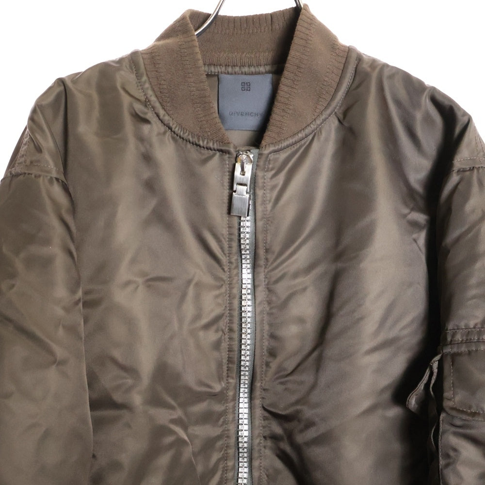 GIVENCHY(ジバンシィ) フライト ボンバージャケット ブラウン BM00ZN14JD