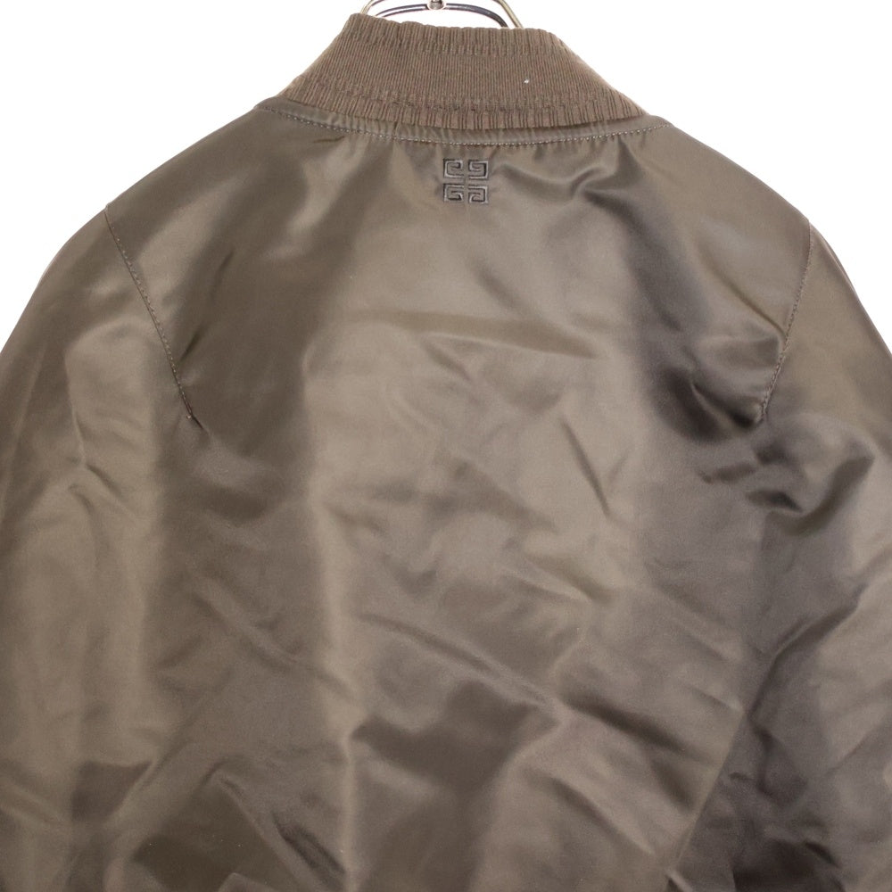 GIVENCHY(ジバンシィ) フライト ボンバージャケット ブラウン BM00ZN14JD