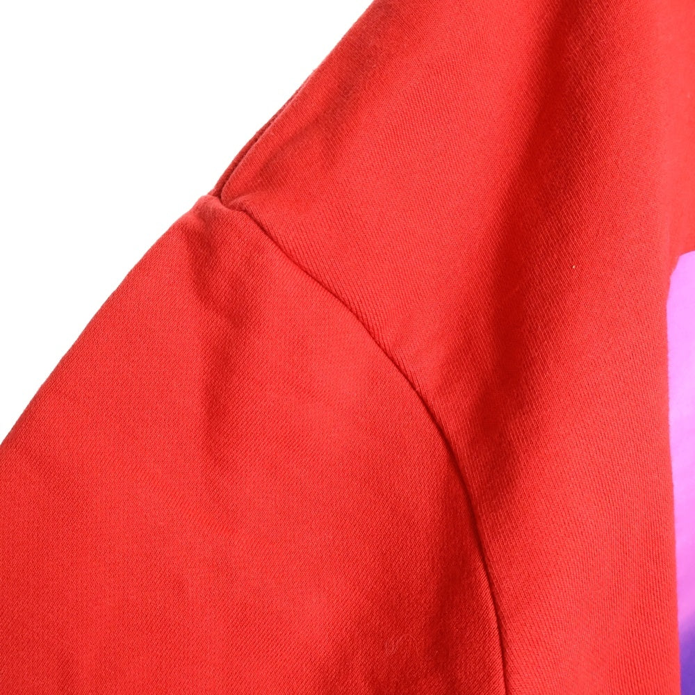 RAF SIMONS(ラフシモンズ) 18SS JOY DIVISION プルオーバーパーカー レッド 19004-00030