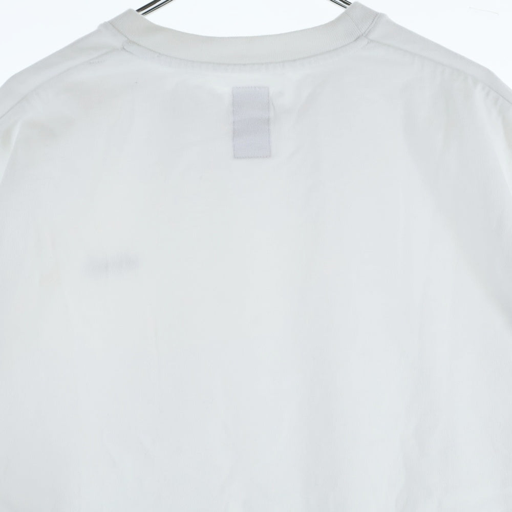 NO BRAND(ノーブランド) vowels / バウルズ CLASSIC TEE コットンジャージー半袖Tシャツ ホワイト 24SS-T008-01-2
