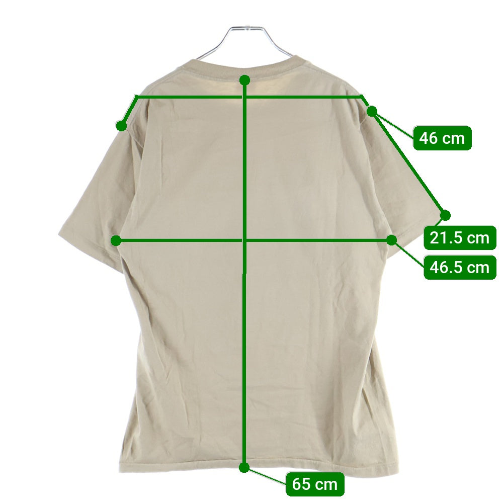 BANANA REPUBLIC(バナナリパブリック) 80s VINTAGE ロゴプリント 半袖Tシャツ ベージュ