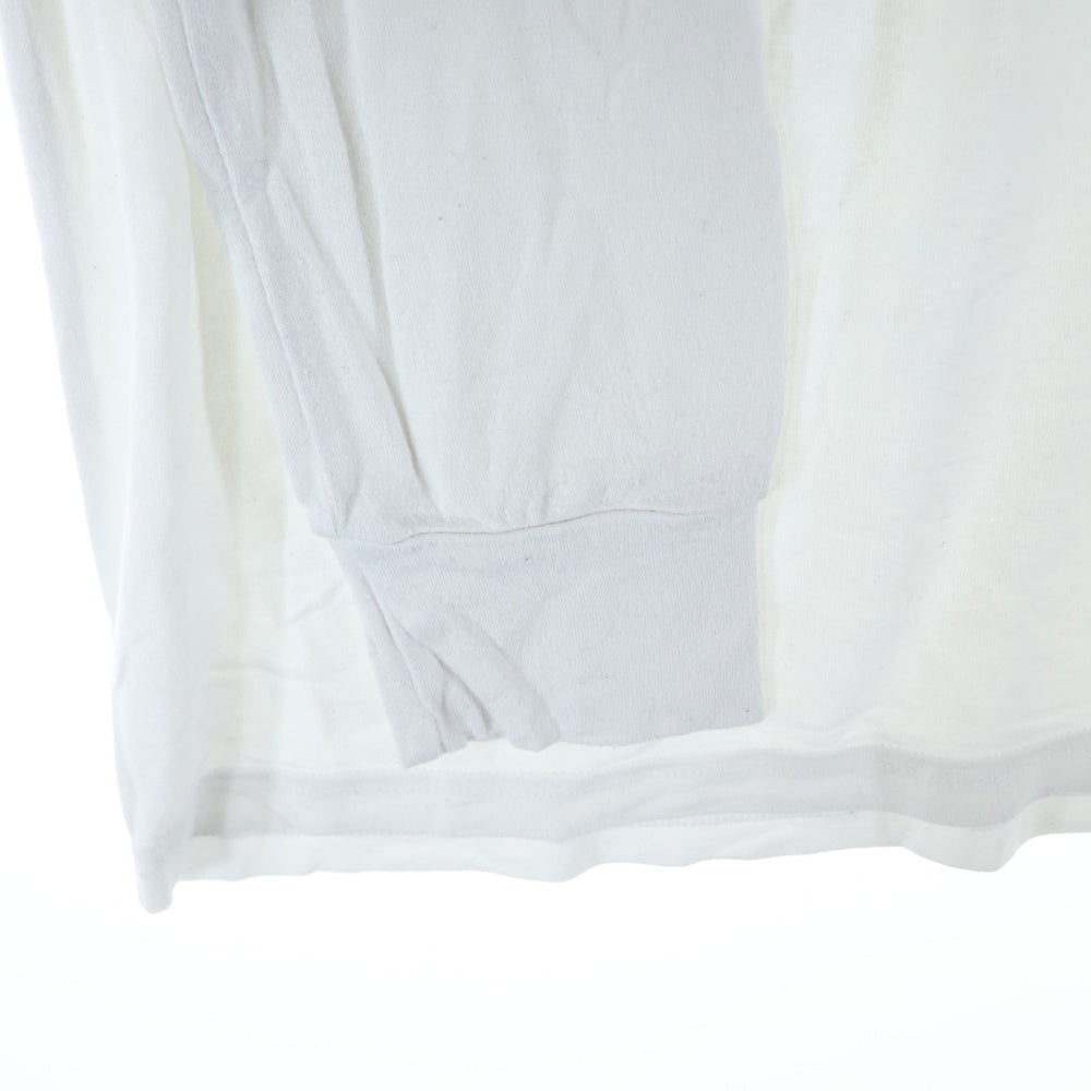 RAF SIMONS(ラフシモンズ) 18SS JOY DIVISION L/S TEE ジョイディビジョン ハイネックカットソー Tシャツ ホワイト 181-130