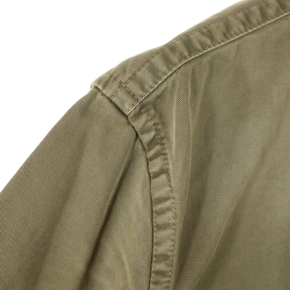 LOEWE(ロエベ) OVERSHIRT オーバーシャツ カーキ H526Y02WA3
