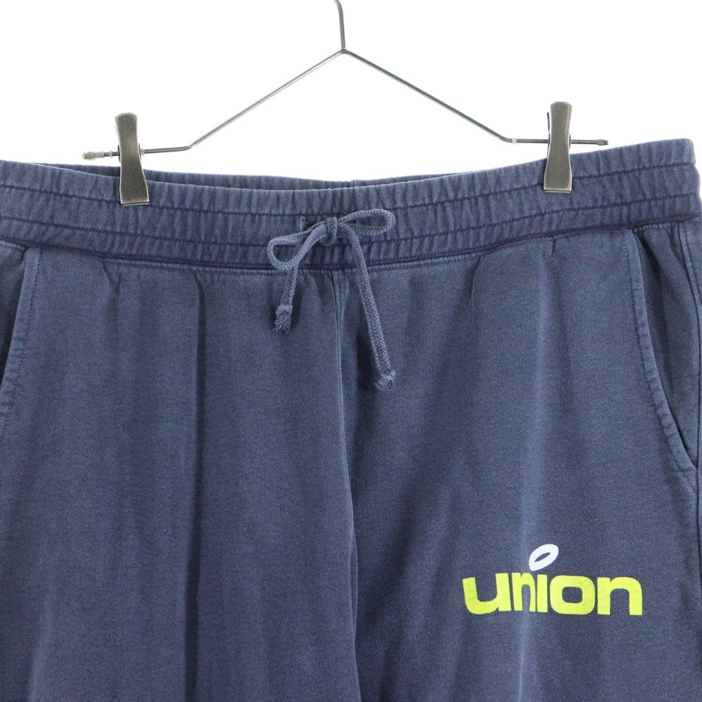 UNION(ユニオン) Logo Sweat Pants ロゴプリント スウェットパンツ ネイビー