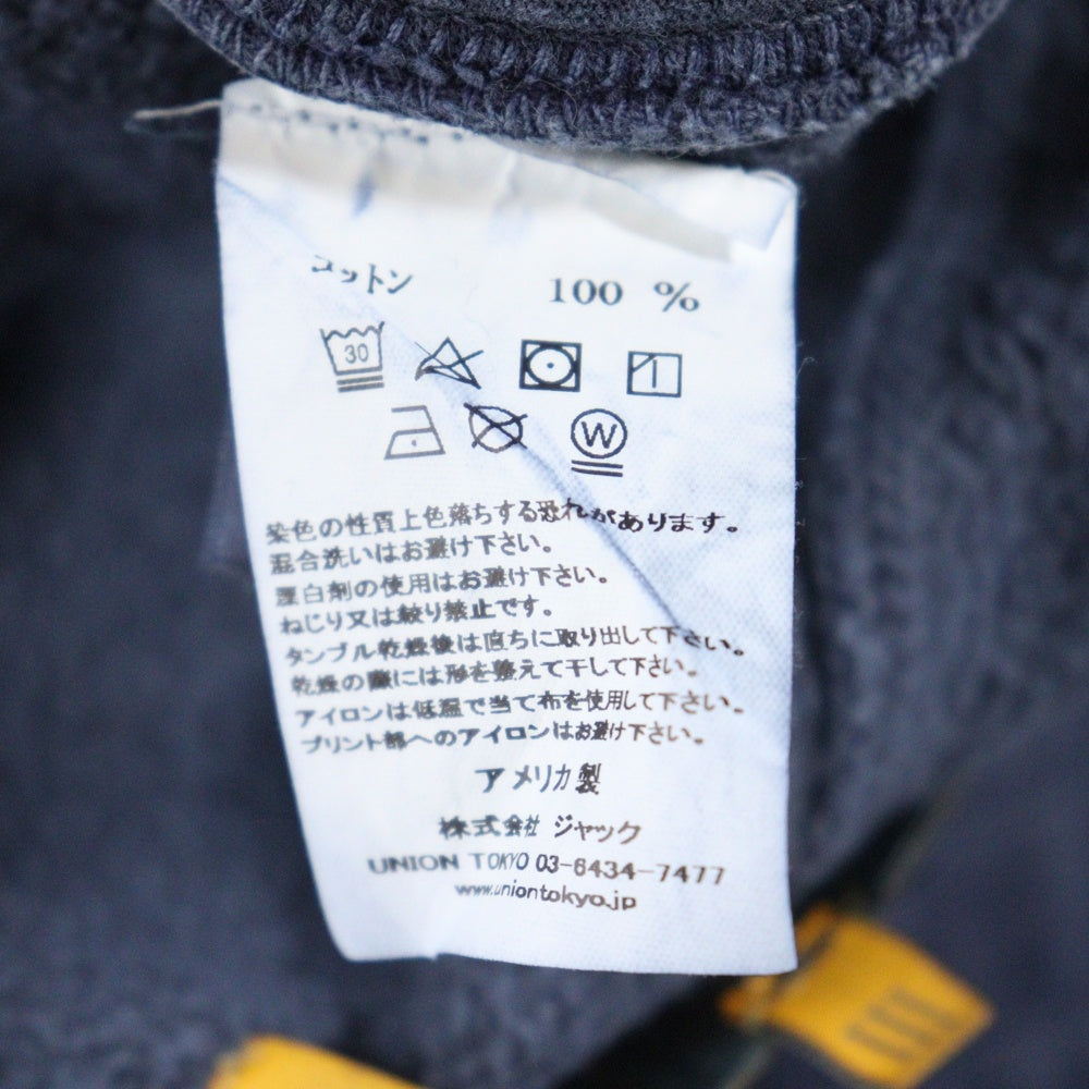 UNION(ユニオン) Logo Sweat Pants ロゴプリント スウェットパンツ ネイビー