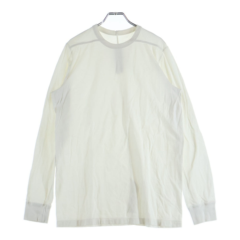 Rick Owens(リックオウエンス) LS LEVEL T ロングスリーブTシャツ ホワイト RU20F3266-JA