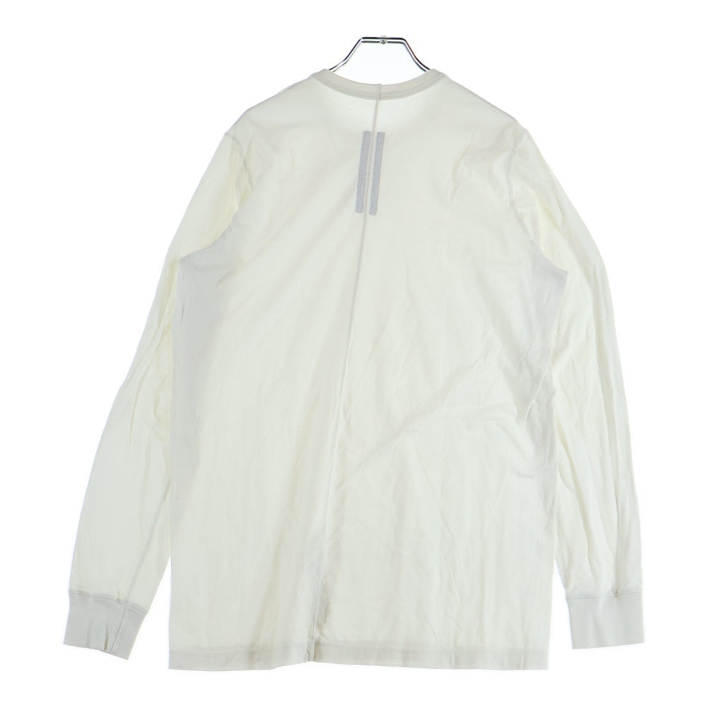 Rick Owens(リックオウエンス) LS LEVEL T ロングスリーブTシャツ ホワイト RU20F3266-JA