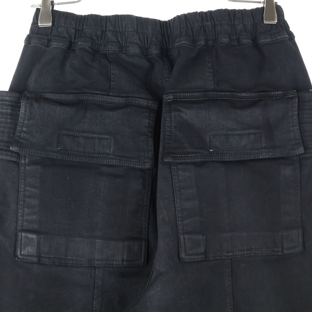 DRKSHDW(ダークシャドウ) 24SS CREATCH CARGO クリーチカーゴ コーティング コットンパンツ ブラック DU01D1376-SBB