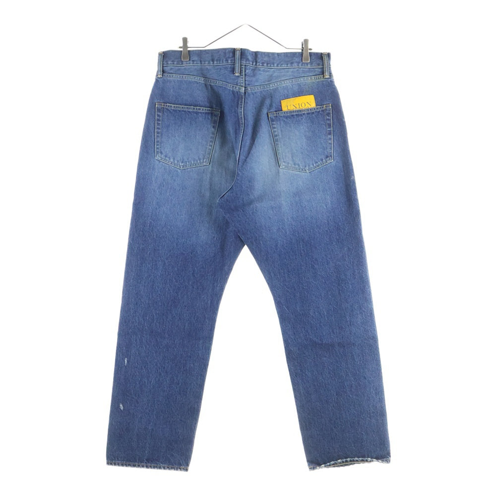 UNION(ユニオン) 22AW ワイド デニム パンツ インディゴ FA22‐001