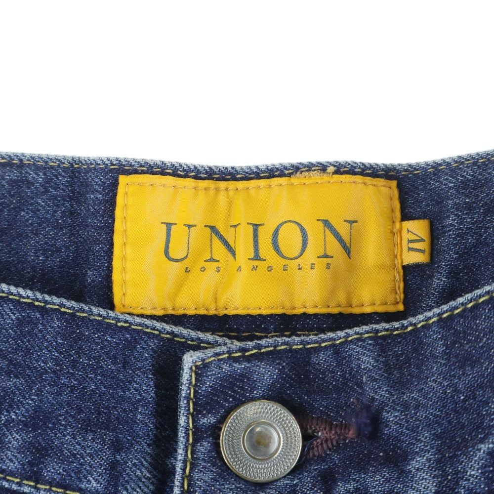 UNION(ユニオン) 22AW ワイド デニム パンツ インディゴ FA22‐001