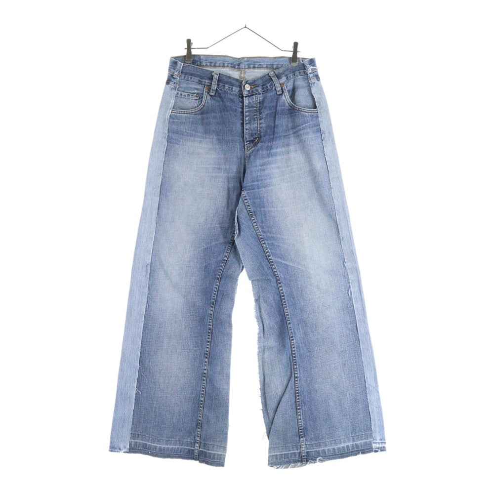 NO BRAND(ノーブランド) (PROTOTYPES/プロトタイプス) 再構築 デニム パンツ インディゴ 30PT06DPA04US