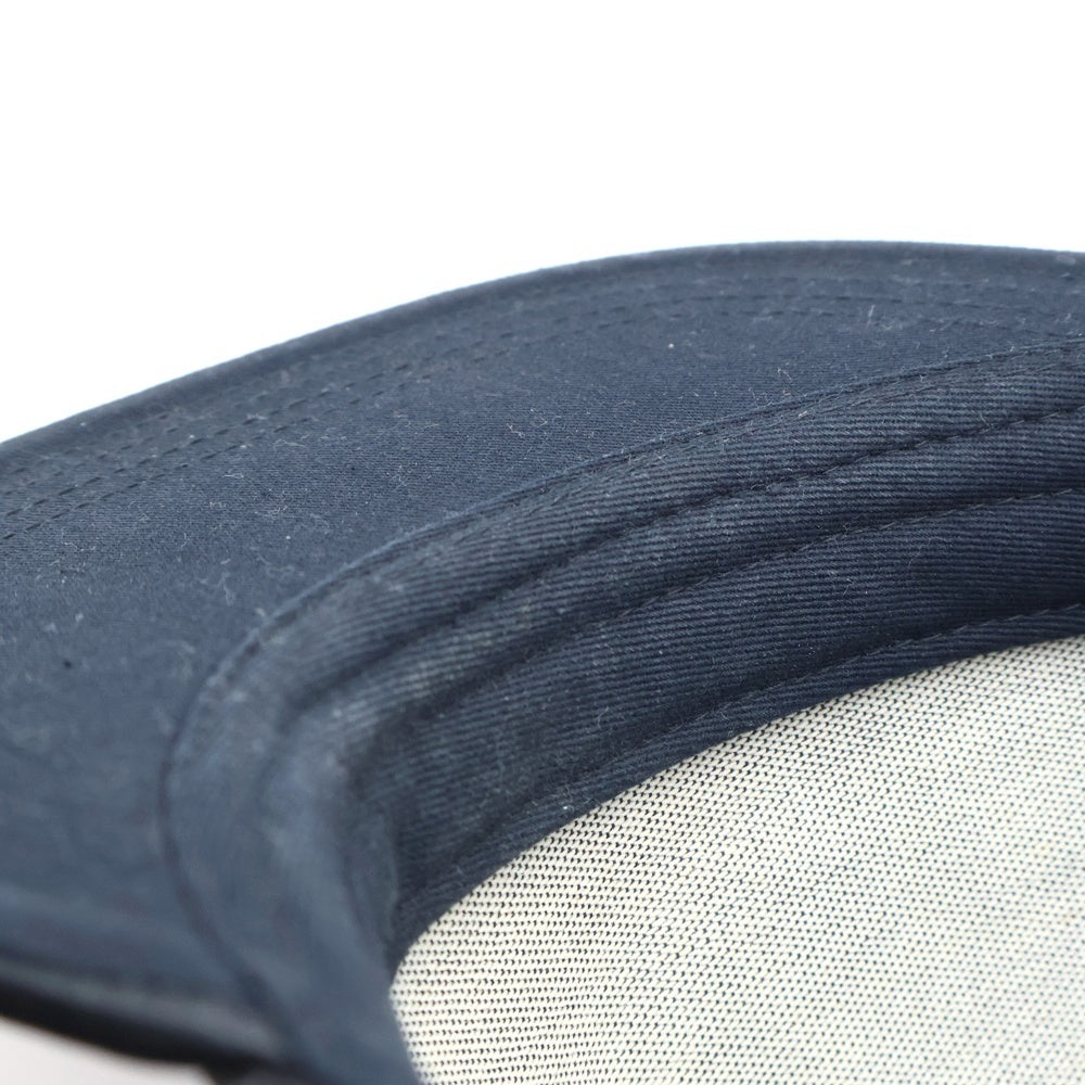 COACH(コーチ) シグネチャーロゴ 5パネル レザーキャップ ブラウン/ブラック F78493