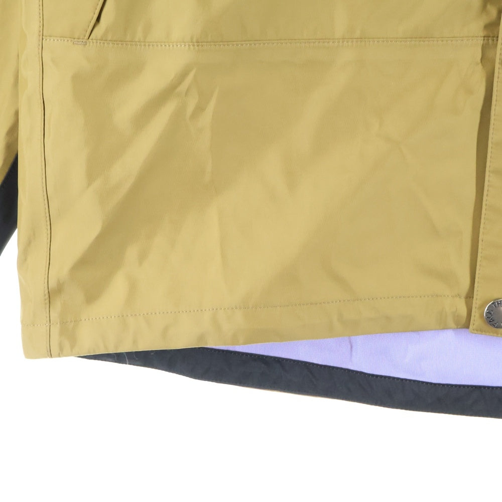 THE NORTH FACE(ザノースフェイス) MOUNTAIN RAINTEX JACKET マウンテン レインテックス フーデッドナイロンジャケット ベージュ/ブラック NP11935